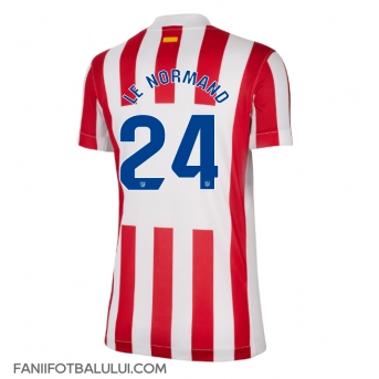 Atletico Madrid Robin Le Normand #24 Tricou Fotbal Replică 2025-26 Femei Acasa